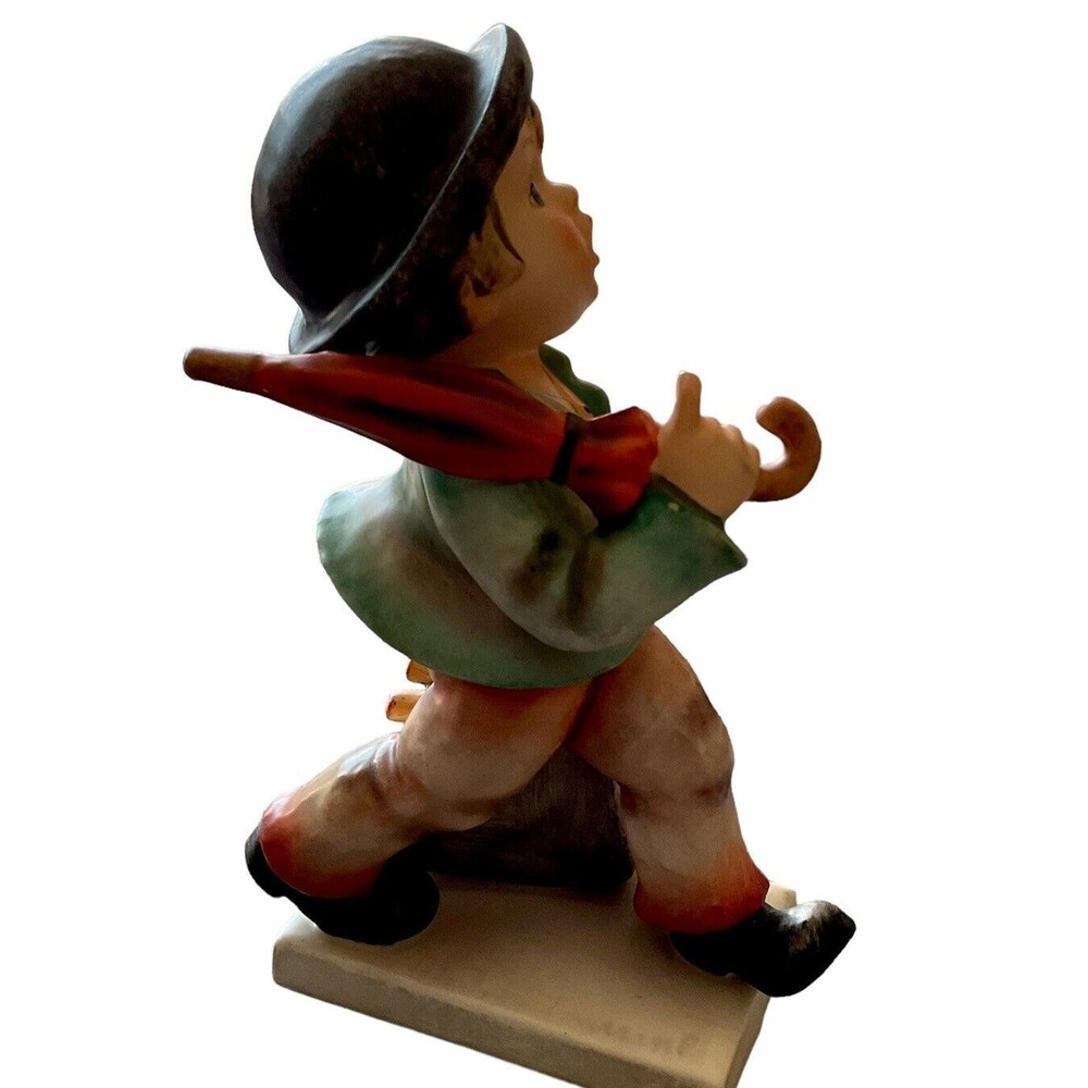 Vintage Hummel Goebel Figurine #11/0 "Merry Wanderer" TMK-6 W. Germany Ex Cond - Picture 6 of 7